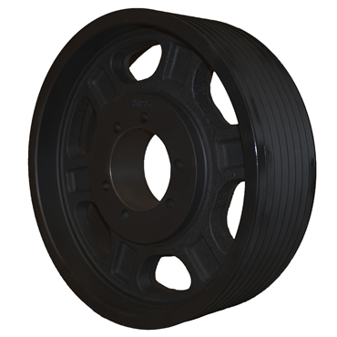 Fixed Diameter Eight Groove QD Sheave